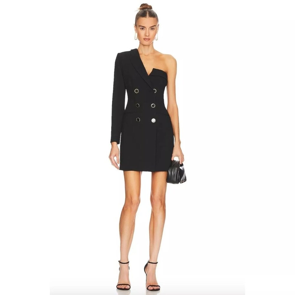 NEW Veronica Beard size 4 One Shoulder Blazer Cocktail dress